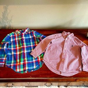 4T Ralph Lauren Polos. Like new condition.